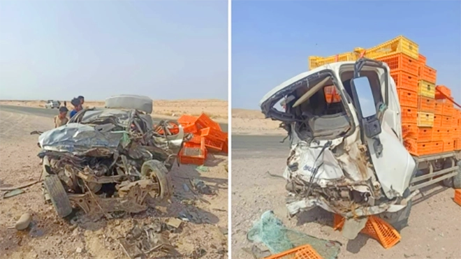 وفاة نائب رئيس جامعة لحج و6 آخرين في حادث مروري